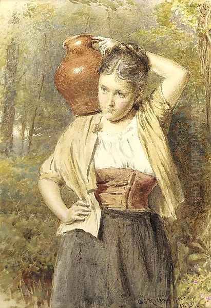 Returning from the well - view 1