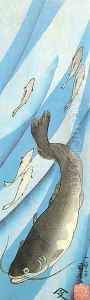 Catfish 1830-44 by Utagawa Kuniyoshi