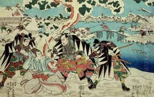 The Chushingura by Utagawa Kuniyoshi