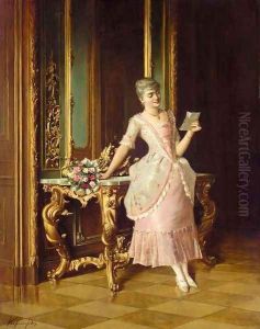 Love Letter (Der Liebesbrief) by Isidor Kaufmann