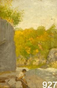 Riposo Del Carrettiere by Cesare Ciani