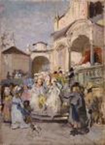 Donna Di San Frediano by Cesare Ciani