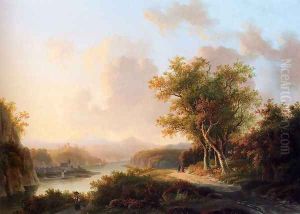 A Rhenish Summer Landscape by Willem De Klerk