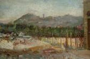 Veduta Fiesolana by Cesare Ciani