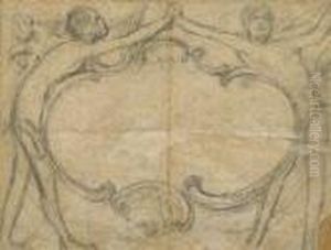 Studio Per La Partecipazione Di Nozze Della Figlia Maria by Cesare Ciani