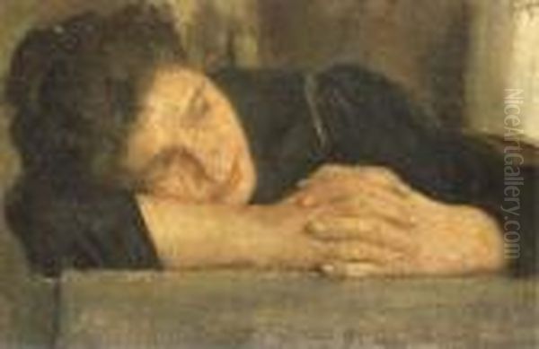 Giovane Donna Pensosa - view 1