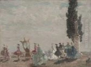 Figure In Giardino by Emma Ciardi