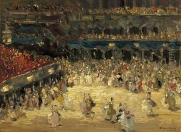 The Masked Ball, St. Mark's Square, Venice - view 1