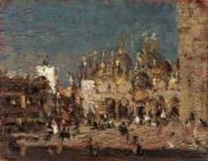 Piazza San Marco, Pomeriggio by Emma Ciardi