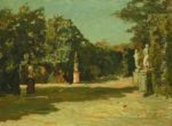 Statue Nel Parco - view 1