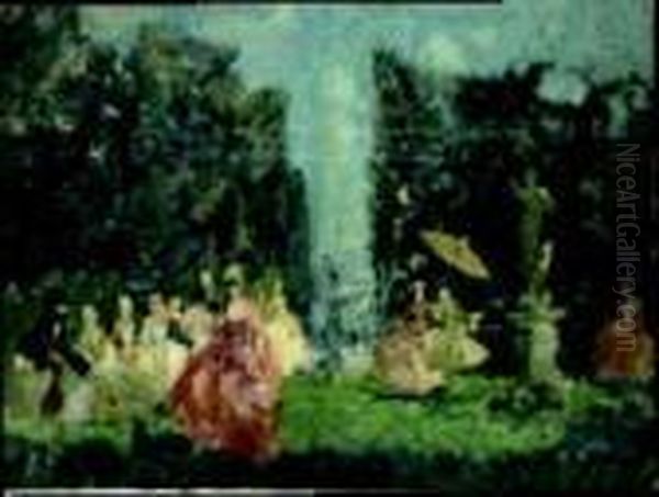 Scena Settecentesca In Giardino - view 1