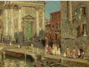 Campo San Barnaba by Emma Ciardi