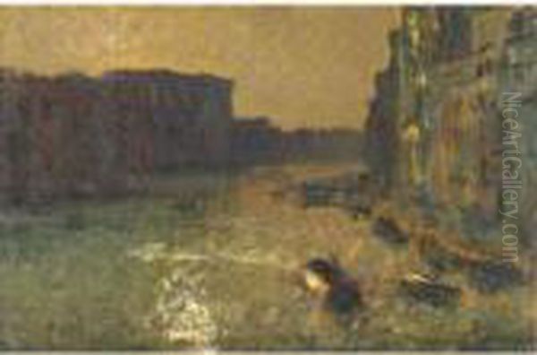 Tramonto In Canal Grande - view 1