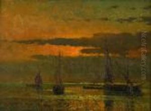 Tramonto Sulla Laguna by Beppe Ciardi