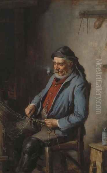 Mending the net - view 1