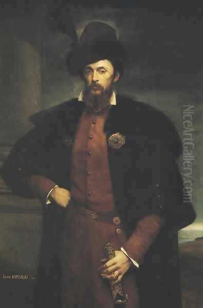 Portrait of Jan Dzialynski - view 1