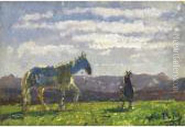 Ragazza Con Cavallo - view 1