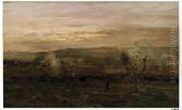 "campagna Romana" Roma 1900 - view 1