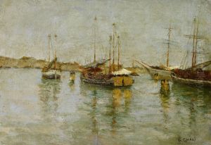 Le Zattere, Venezia by Guglielmo Ciardi