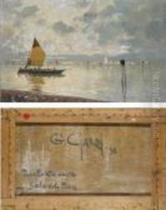 Vele Al Tramonto by Guglielmo Ciardi