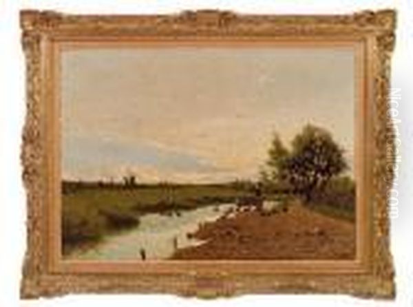 Tramonto Sul Sile (il Sile A Morgano) - view 1