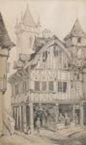 Borgo Antico by Guglielmo Ciardi