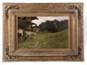 Paesaggio Montano by Guglielmo Ciardi