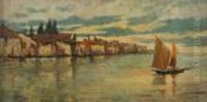 Paesaggio Lagunare by Guglielmo Ciardi