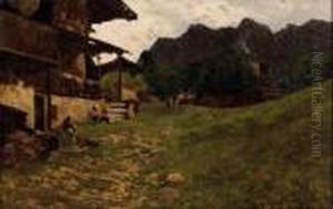 Paesaggio Montano by Guglielmo Ciardi