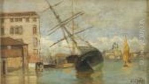 Marina Veneziana by Guglielmo Ciardi