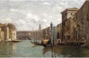 Venetian Lagoon by Guglielmo Ciardi