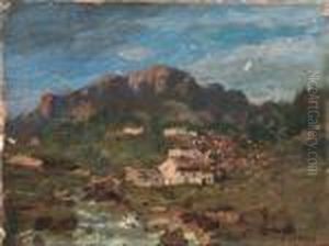 Paesaggio Montano by Guglielmo Ciardi