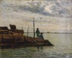 In Laguna by Guglielmo Ciardi