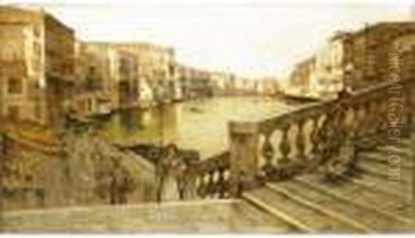 Il Canal Grande Dal Ponte Di Rialto - view 1