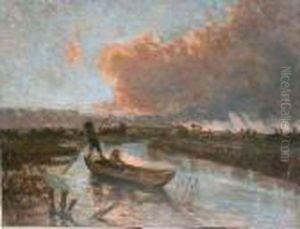 Dopo Il Temporale by Guglielmo Ciardi