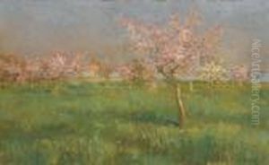 Primavera In Laguna by Guglielmo Ciardi