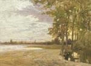 Fiume Tranquillo by Guglielmo Ciardi