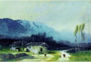 Landscapes by Eugene Ciceri