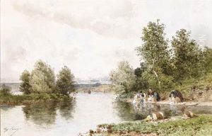 Lavandieres A La Riviere