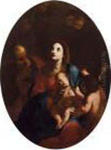 Sacra Famiglia E Cherubino