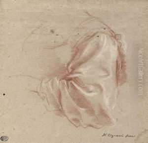 Drapery Study Of A Woman's Sleeve Drapery Study Of A Woman's Sleeve