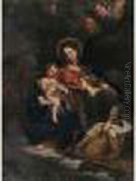 Le Mariage Mystique De Sainte Catherine D'alexandrie - view 1