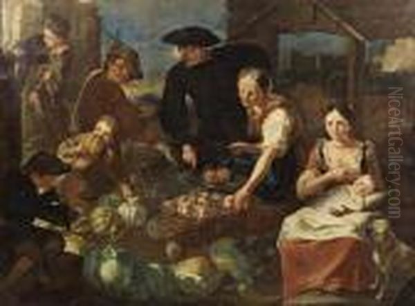 The Fruit Market - view 1