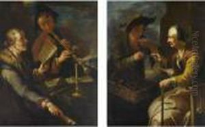 La Lezione Di Musica by Giacomo Francesco Cipper