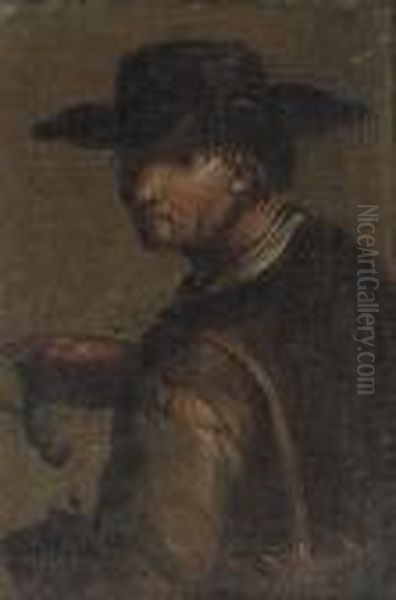 A Fisherman With His Catch - view 1