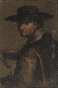 A Fisherman With His Catch by Giacomo Francesco Cipper