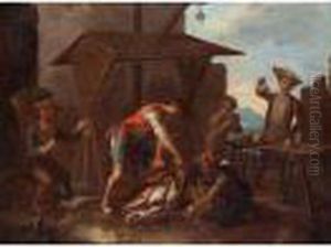 Il Venditore Di Pesce by Giacomo Francesco Cipper