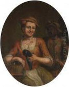 Fanciulla Con Maschera by Giacomo Francesco Cipper