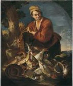 Il Pescivendolo
Olio Su Tela, Cm. 126x105 by Giacomo Francesco Cipper