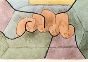 Schlafende Tiere by Paul Klee